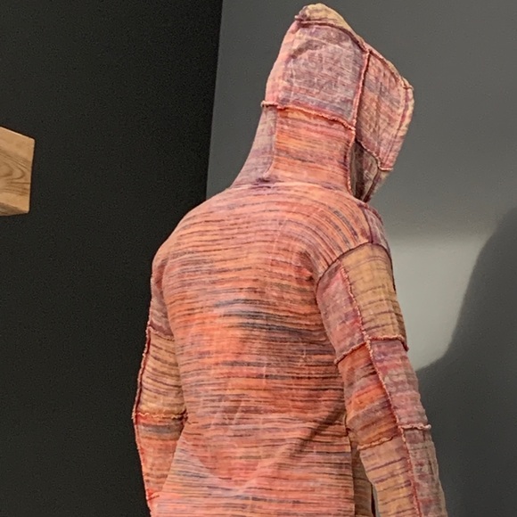 2/$60🍀 BNWT Handcrafted Hooded Fleece Zip Jacket - Picture 2 of 7